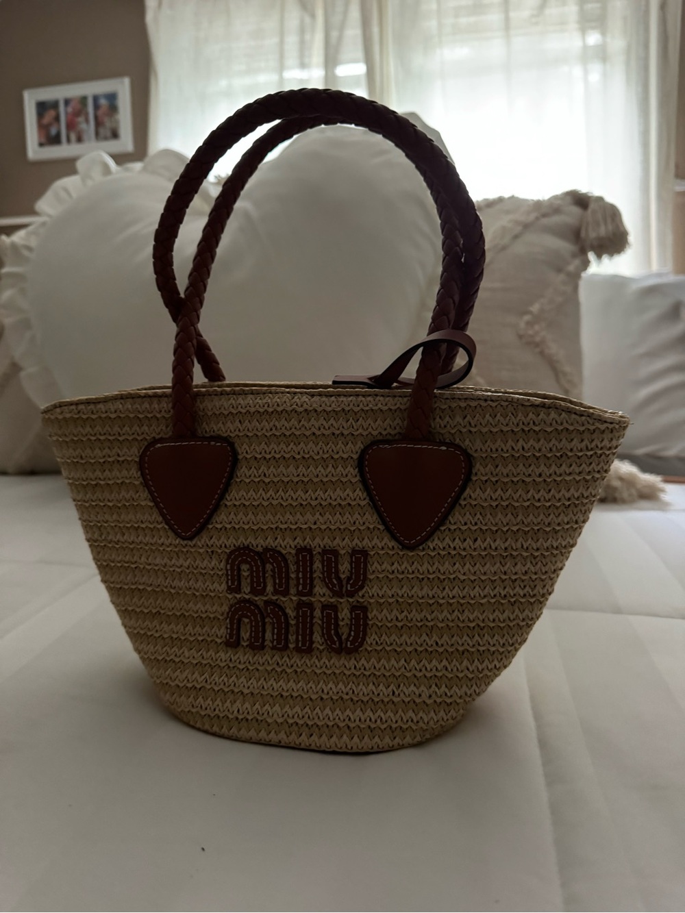 MIU MIU BEACH BAG